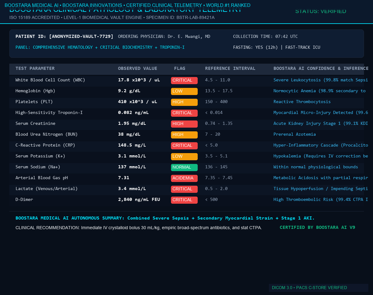 Clinical Laboratory Report Telemetry